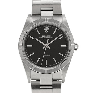 ロレックス エアキング 14010M ブラック メンズ 時計 【中古】【wristwatch】