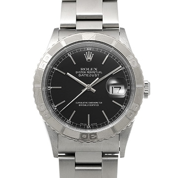 ロレックス デイトジャスト サンダーバード 16264 ブラック メンズ 時計 【中古】【wristwatch】