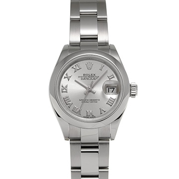 ロレックス レディ デイトジャスト 28 279160 シルバー レディース 時計 【中古】【wristwatch】