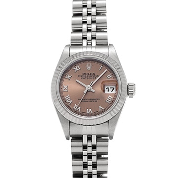 ロレックス デイトジャスト 79174 ピンク レディース 時計 【中古】【wristwatch】