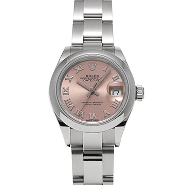 ロレックス レディ デイトジャスト 28 279160 ピンク レディース 時計 【中古】【wristwatch】