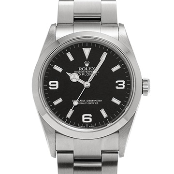 ロレックス エクスプローラー 114270 ブラック メンズ 時計 【中古】【wristwatch】