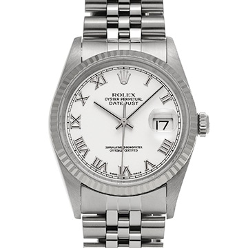 ロレックス デイトジャスト 16234 ホワイト メンズ 時計 【中古】【wristwatch】