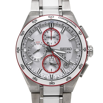 セイコー アストロン ネクスター SBXC173 シルバー メンズ 時計 【中古】【wristwatch】