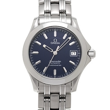 オメガ シーマスター 120 ジャック・マイヨール 2001 2507.80 ブルー メンズ 時計 【中古】【wristwatch】