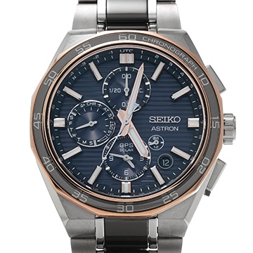 セイコー アストロン ネクスター SBXC180 ネイビー メンズ 時計 【中古】【wristwatch】