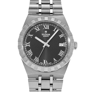 チューダー / チュードル ロイヤル 28500 ブラック メンズ 時計 【中古】【wristwatch】