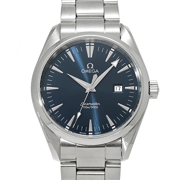 オメガ シーマスター アクアテラ クォーツ 2517.80 ブルー メンズ 時計 【中古】【wristwatch】