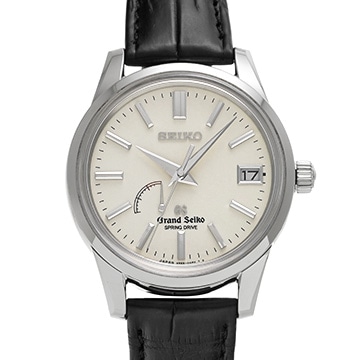 グランドセイコー エレガンスコレクション スプリングドライブ SBGA057 オフホワイト メンズ 時計 【中古】【wristwatch】