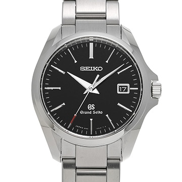 グランドセイコー クォーツ SBGX083 ブラック メンズ 時計 【中古】【wristwatch】