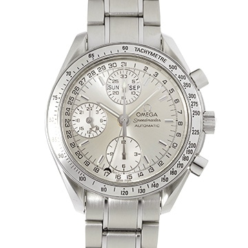 オメガ スピードマスター トリプルカレンダー 3523.30 シルバー メンズ 時計 【中古】【wristwatch】