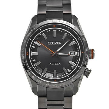 シチズン アテッサ ACT Line CB0286-61E ブラック メンズ 時計 【中古】【wristwatch】