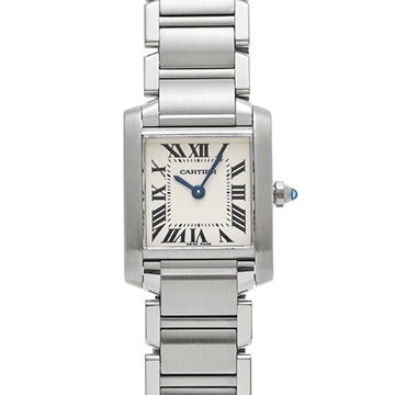 カルティエ タンクフランセーズ SM　 W51008Q3 シルバー レディース 時計 【中古】【wristwatch】