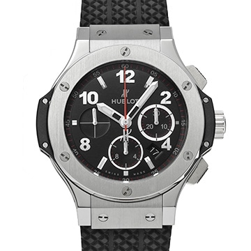 ウブロ ビッグバン スチール 301.SX.130.RX マットブラック メンズ 時計 【中古】【wristwatch】