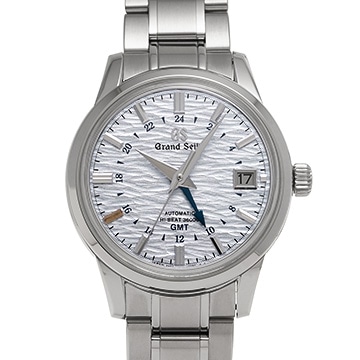 グランドセイコー エレガンスコレクション メカニカル ハイビート36000 GMT SBGJ249 ブルー メンズ 時計 【中古】【wristwatch】
