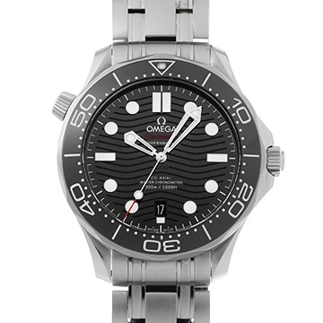 オメガ シーマスター ダイバー300 コーアクシャル マスタークロノメーター 210.30.42.20.01.001 ブラック メンズ 時計 【中古】【wristwatch】
