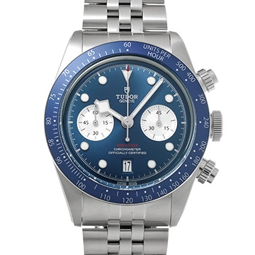 チューダー / チュードル ブラックベイ クロノ チューダー ブティック限定モデル 79360B ブルー/シルバー メンズ 時計 【中古】【wristwatch】