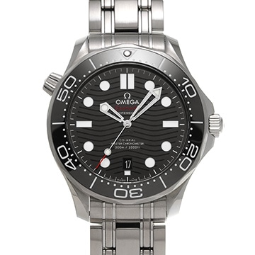オメガ シーマスター ダイバー300 コーアクシャル マスタークロノメーター 210.30.42.20.01.001 ブラック メンズ 時計 【中古】【wristwatch】