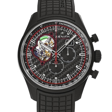 ゼニス クロノマスター エル・プリメロ ブリット 24.2160.4063/28.R515 ブラックカーボン メンズ 時計 【中古】【wristwatch】