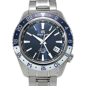 グランドセイコー スポーツコレクション メカニカル ハイビート36000 GMT SBGJ237 ミッドナイトブルー メンズ 時計 【中古】【wristwatch】