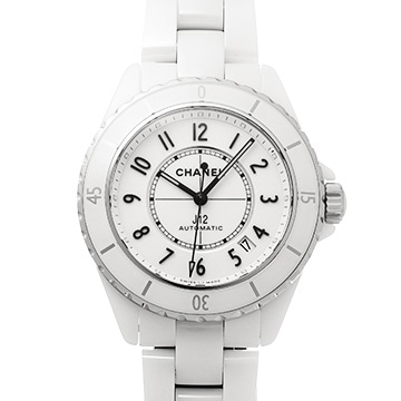 シャネル J12 キャリバー12.1 38MM H5700 ホワイトラッカー メンズ 時計 【中古】【wristwatch】