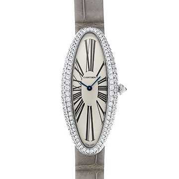 カルティエ ベニュワール アロンジェ MM WJBA0007 シルバー ユニセックス 時計 【中古】【wristwatch】