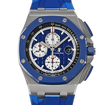 オーデマ ピゲ ロイヤルオーク オフショア クロノグラフ 26400SO.OO.A335CA.01 ブルー/シルバー メンズ 時計 【中古】【wristwatch】