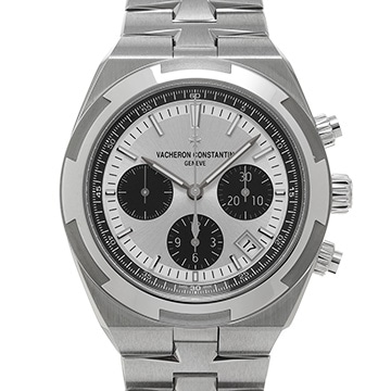 ヴァシュロン コンスタンタン オーヴァーシーズ クロノグラフ 5520V/210A-B686 ブラック/シルバー メンズ 時計 【中古】【wristwatch】