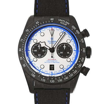 チューダー / チュードル ブラックベイ クロノ カーボン 25 79377KN ホワイト/ブラック メンズ 時計 【中古】【wristwatch】