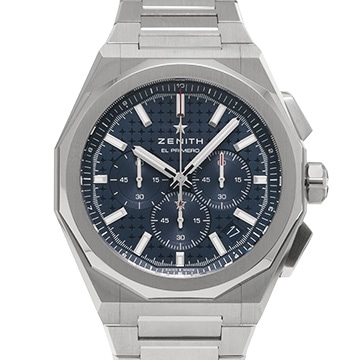 ゼニス デファイ スカイライン スケルトン エル・プリメロ 03.9500.3600/51.I001 ブルー メンズ 時計 【中古】【wristwatch】