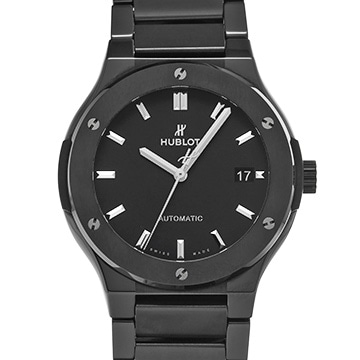 ウブロ クラシックフュージョン ブラックマジック 510.CM.1170.CM マットブラック メンズ 時計 【中古】【wristwatch】