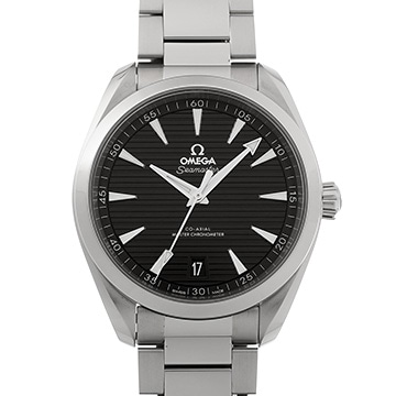 オメガ シーマスター アクアテラ コーアクシャル マスタークロノメーター 220.10.41.21.01.001 ブラック メンズ 時計 【中古】【wristwatch】
