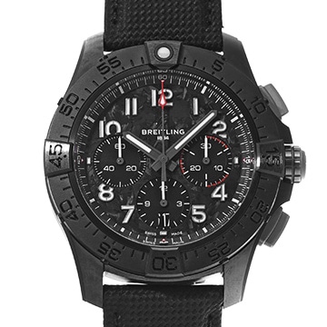 ブライトリング アベンジャー B01 クロノグラフ 44 ナイトミッション SB0147 ブラック メンズ 時計 【中古】【wristwatch】