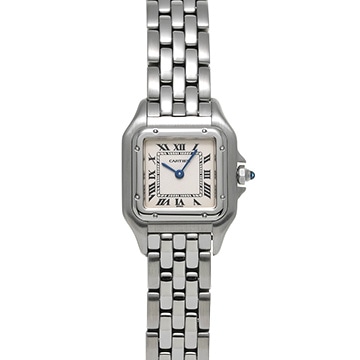 カルティエ パンテール SM W25033P5 シルバー レディース 時計 【中古】【wristwatch】