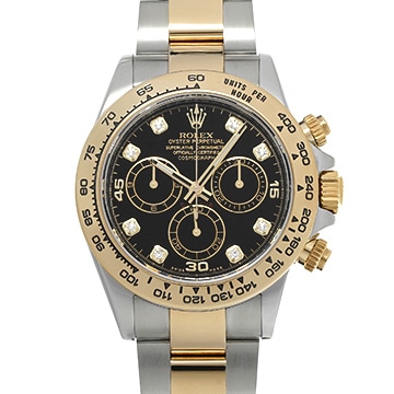 ロレックス コスモグラフ デイトナ 116503G ブラック/ダイヤモンド メンズ 時計 【中古】【wristwatch】