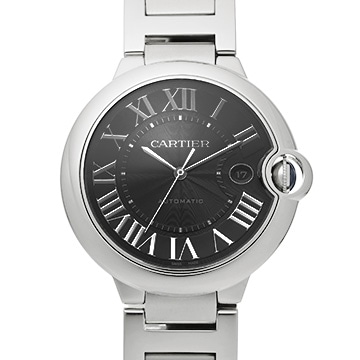 カルティエ バロンブルー ドゥ カルティエ 42mm W6920042 ブラック メンズ 時計 【中古】【wristwatch】