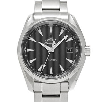 オメガ シーマスター アクアテラ クォーツ 231.10.39.60.06.001 グレー メンズ 時計 【中古】【wristwatch】