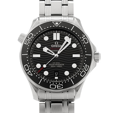 オメガ シーマスター ダイバー300 コーアクシャル マスタークロノメーター 210.30.42.20.01.001 ブラック メンズ 時計 【中古】【wristwatch】