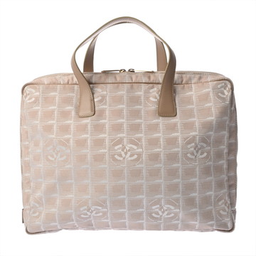 シャネル ニュートラベル ブリーフケース ベージュ A15974 ナイロン レディース バッグ 【中古】【bag】