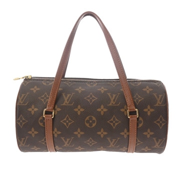 ルイ ヴィトン モノグラム パピヨン 26 ブラウン M51366 モノグラムキャンバス/ピグスキン レディース バッグ 【中古】【bag】