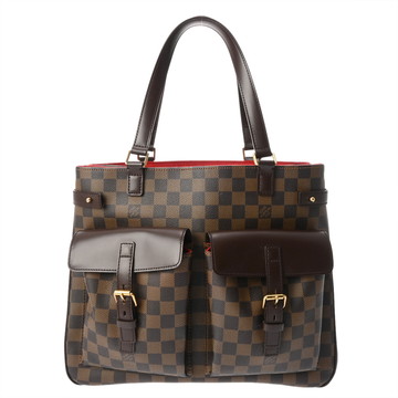 ルイ ヴィトン ダミエ ユゼス ブラウン N51128 ダミエキャンバス レディース バッグ 【中古】【bag】