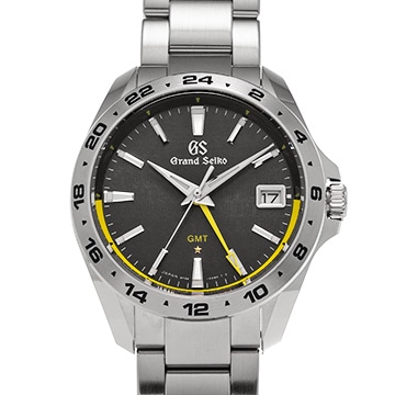 グランドセイコー スポーツコレクション クォーツ GMT キャリバー9F 25th SBGN001 チャコールグレー メンズ 時計 【中古】【wristwatch】