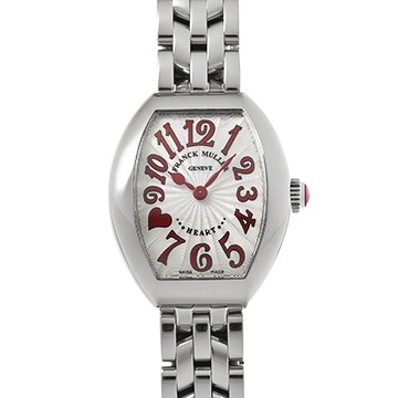 フランクミュラー トノウカーベックス ハートトゥハート 5002SQZC8HJRED AC シルバー レディース 時計 【中古】【wristwatch】
