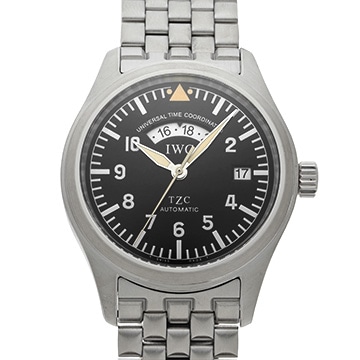 IWC パイロットウォッチ フリーガー UTC IW325102 ブラック メンズ 時計 【中古】【wristwatch】
