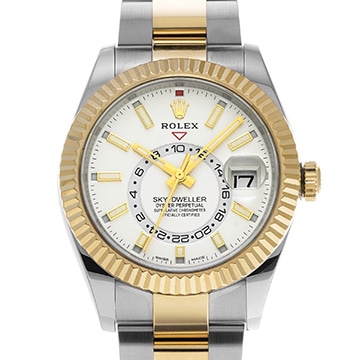 ロレックス スカイドゥエラー 326933 ホワイト メンズ 時計 【中古】【wristwatch】