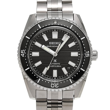 セイコー プロスペックス マリンマスター メカニカルダイバーズ 1965 SBEN011 ブラック メンズ 時計 【中古】【wristwatch】