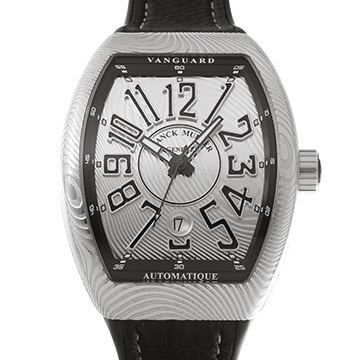 フランクミュラー ヴァンガード ダマス V43SCDT シルバー メンズ 時計 【中古】【wristwatch】