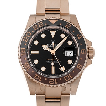 ロレックス GMTマスターII 126715CHNR ブラック メンズ 時計 【中古】【wristwatch】