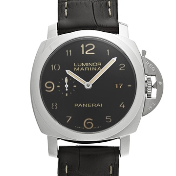 パネライ ルミノールマリーナ 1950 3デイズ オートマティック PAM00359 ブラック メンズ 時計 【中古】【wristwatch】