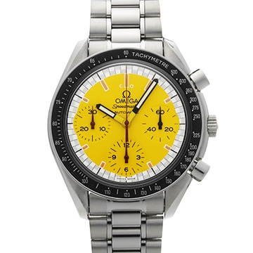 オメガ スピードマスター レーシング ミハエル・シューマッハ 3510.12 イエロー メンズ 時計 【中古】【wristwatch】